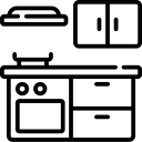 Einbauküche, Handtuchwärmehalter